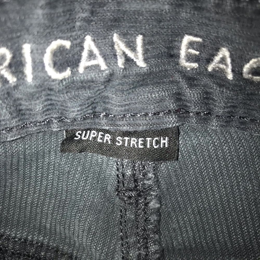American Eagle Dark Grey Mom Jean - Picture 7 of 16